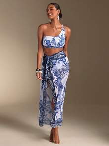 Set Swimwear White Blue