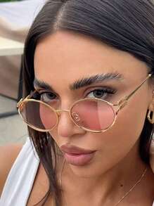 [LX510] This Glasses Feature Retro