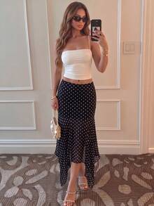 Skirt Sunnyshic Black White
