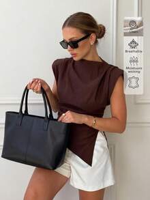 Top Linen Romantic Charm